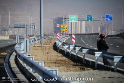 نقطه حادثه خیز تقاطع جلفا- مجتبایی در منطقه ۳ تهران رفع شد