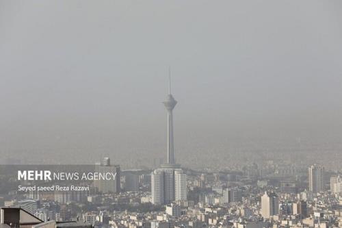 وضعیت هوای تهران نارنجی شد افزایش ذرات معلق در هوای پایتخت